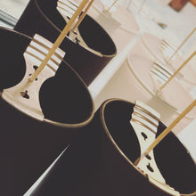 Load image into Gallery viewer, Cabana Soy Candle | 13oz Matte Black Glass Jar with Wooden Lid