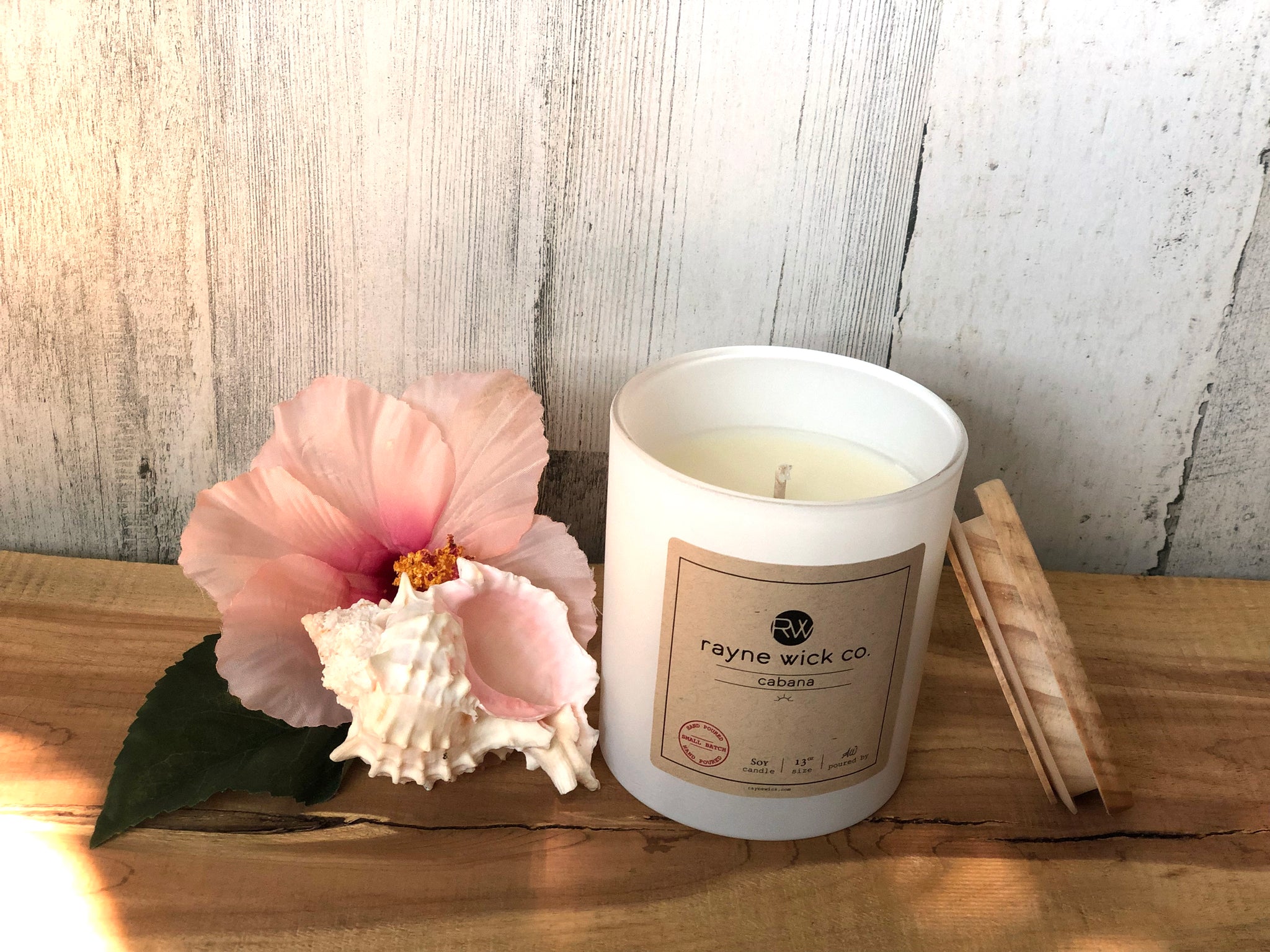 Cotton Candy Sky - 13 oz Wood Wick Soy Candle — Cellar Door Bath Supply Co.